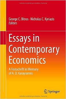 Essays In Contemporary Economics: A Festschrift In Memory Of A. D. Karayiannis