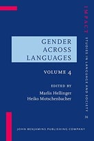 Gender Across Languages: Volume 4