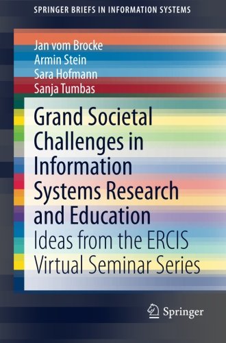 Grand Societal Challenges In Information Systems Research And Education