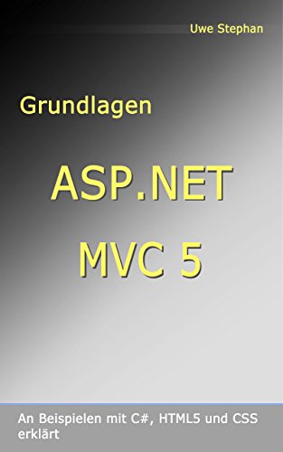 Grundlagen Asp.Net Mvc 5: An Beispielen Mit C#, Html5, Und Css Erklärt