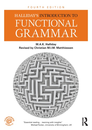 Halliday’S Introduction To Functional Grammar, 4 Edition