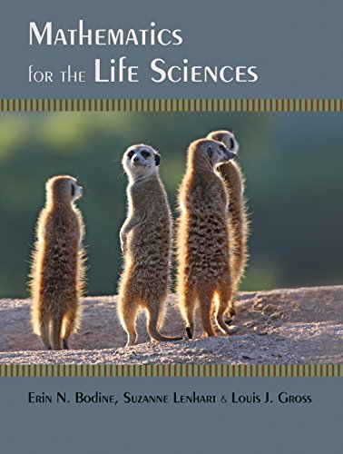 Mathematics For The Life Sciences