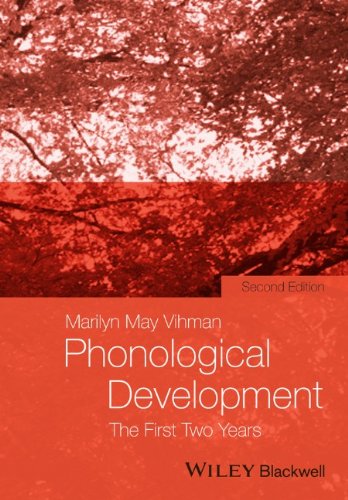 Phonological Development: The First Two Years, 2Nd Edition