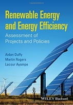 Renewable Energy And Energy Efficiency: Assessment Of Projects And Policies
