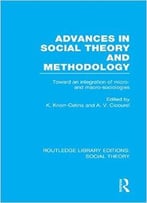 Advances In Social Theory And Methodology (Rle Social Theory): Toward An Integration Of Micro- And Macro-Sociologies