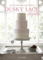Dusky Lace Dream: Vintage Wedding Cake Design