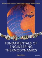 Fundamentals Of Engineering Thermodynamics (8th Edition)