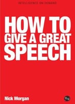 How To Give A Great Speech