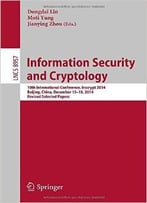 Information Security And Cryptology