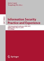 Information Security Practice And Experience