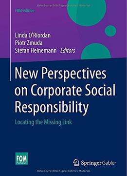 New Perspectives On Corporate Social Responsibility: Locating The Missing Link