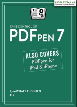 Take Control Of Pdfpen 7
