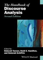 The Handbook Of Discourse Analysis