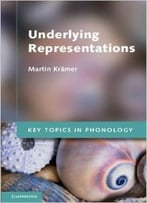 Underlying Representations (Key Topics In Phonology)