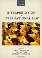 Interpretation In International Law