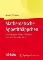 Mathematische Appetithäppchen – Faszinierende Bilder. Packende Formeln. Reizvolle Sätze.