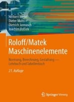 Roloff/Matek Maschinenelemente, 21 Auflage