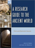 A Research Guide To The Ancient World