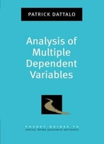 Analysis Of Multiple Dependent Variables