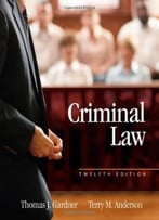 Criminal Law, 12 Edition