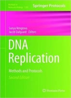 Dna Replication: Methods And Protocols