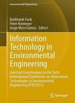 Information Technology In Environmental Engineering By Burkhardt Funk