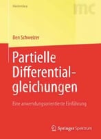 Partielle Differentialgleichungen By Ben Schweizer
