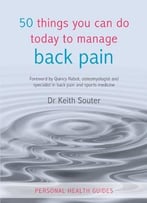 50 Things You Can Do Today To Manage Back Pain