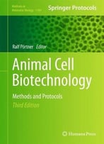 Animal Cell Biotechnology: Methods And Protocols