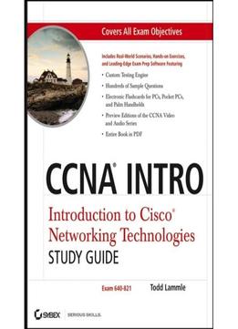 Ccna Intro: Introduction To Cisco Networking Technologies Study Guide: Exam 640-821 By Todd Lammle