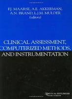 Clinical Assessment, Computerized Methods, And Instrumentation