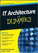 It Architecture For Dummies By Susan L. Cook