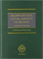 Mann On The Legal Aspect Of Money