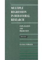 Multiple Regression In Behavioral Research, 3 Edition