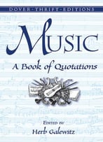 Music: A Book Of Quotations