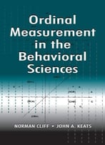 Ordinal Measurement In The Behavioral Sciences
