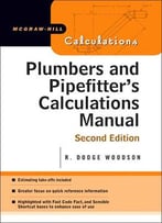 Plumber’S And Pipe Fitter’S Calculations Manual