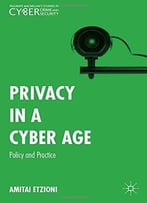 Privacy In A Cyber Age By Amitai Etzioni