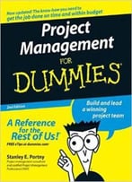 Project Management For Dummies By Stanley E. Portny