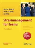 Stressmanagement Für Teams: In Service, Gewerbe Und Produktion – Ein Ressourcenorientiertes Trainingsmanual