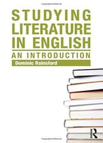 Studying Literature In English: An Introduction