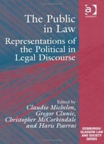The Public In Law: Representations Of The Political In Legal Discourse