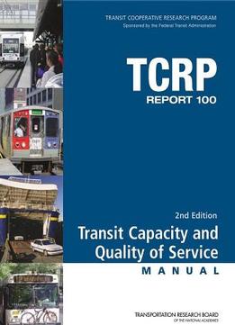 Transit Capacity And Quality Of Service Manual