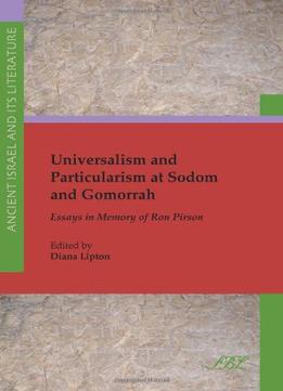 Universalism And Particularism At Sodom And Gomorrah