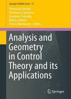 Analysis And Geometry In Control Theory And Its Applications