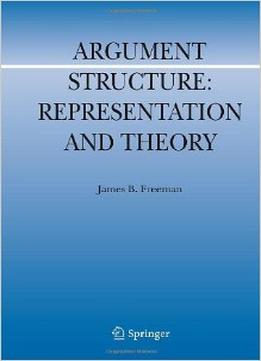 Argument Structure – Representation And Theory
