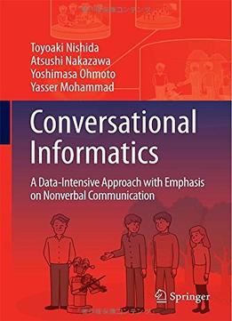 Conversational Informatics By Toyoaki Nishida