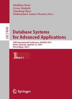 Database Systems For Advanced Applications, Part I (Lecture Notes In Computer Science)