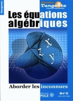 Hervé Lehning Et Collectif, Les Équations Algébriques : Aborder Les Inconnues
