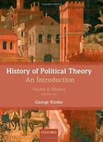 History Of Political Theory: An Introduction: Volume Ii: Modern, 2 Edition
